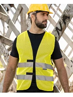 – Letní bezpečnostní síťovaná vesta 76.1 yellow model 22503195 - Korntex