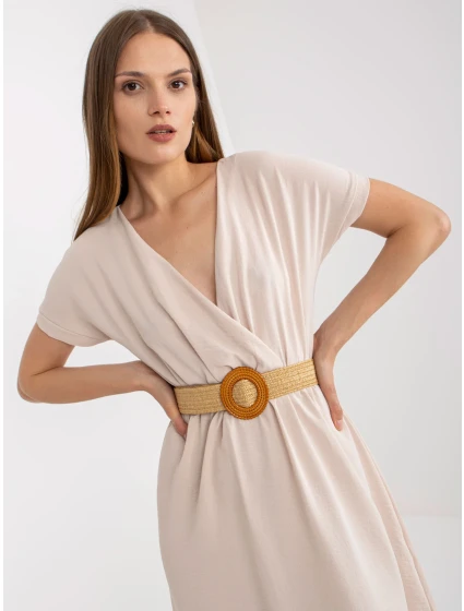 Šaty CA SK 6308.55 světle béžová Šaty CA SK 6308.55 světle béžová