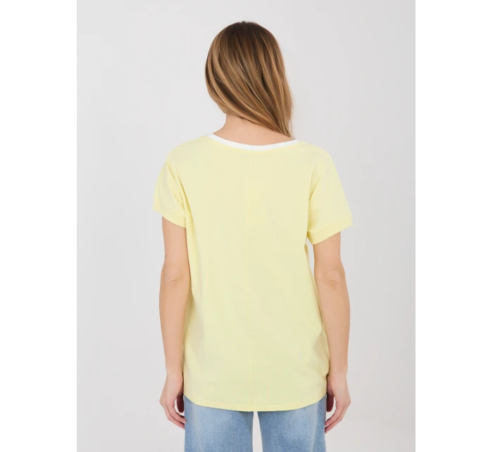 Bluzka RV BZ model 22031458 jasny żółty - FPrice
