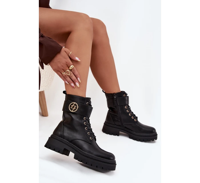 Dámské zateplené workery Fiorena – černé Dámské zateplené workery Fiorena – černé