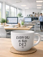 EVERY DEJ IS GUD DEJ - keramický hrnek 400 ml