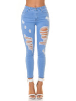 Sexy Highwaist Push Up Skinny Jeans ripped
