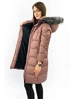 DAMSKA ZIMOWA PIKOWANA KURTKA RÓŻ model 22082634 - Libland DAMSKA ZIMOWA PIKOWANA KURTKA RÓŻ model 22082634 - Libland