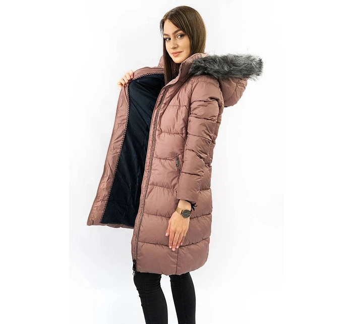 DAMSKA ZIMOWA PIKOWANA KURTKA RÓŻ model 22082634 - Libland DAMSKA ZIMOWA PIKOWANA KURTKA RÓŻ model 22082634 - Libland