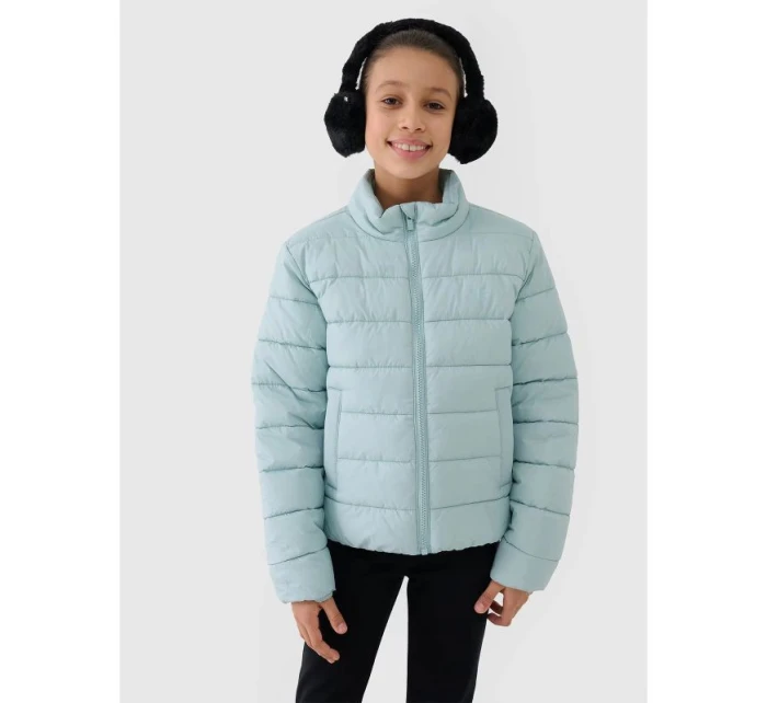 Dívčí péřová bunda se syntetickou výplní 4F 4FJWSS25TDJAF515-47S Dívčí péřová bunda se syntetickou výplní 4F 4FJWSS25TDJAF515-47S