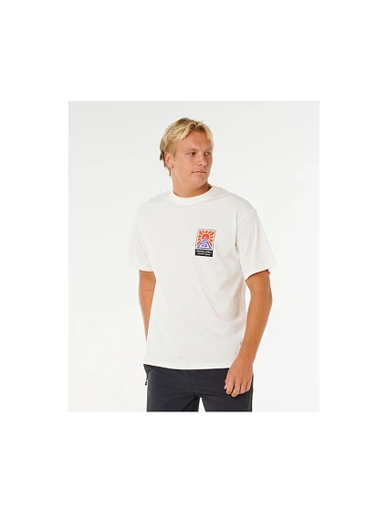 Pánské tričko RIP CURL Search Dawn Tee, bílé