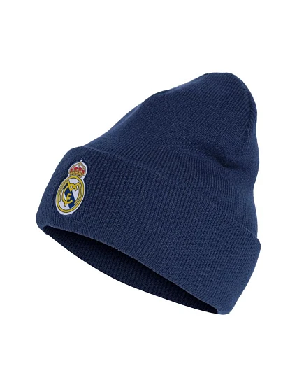 Čepice adidas Real Madrid Woolie, tmavě modrá, KQ7902 Čepice adidas Real Madrid Woolie, tmavě modrá, KQ7902