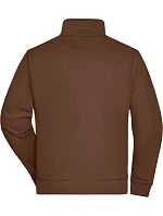 Daiber JN 836 Mikina se stojáčkem 02.0836 brown Daiber JN 836 Mikina se stojáčkem 02.0836 brown