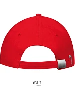 SOL'S Buffalo 6 panelová baseballová kšiltovka 25.8100 red/white SOL'S Buffalo 6 panelová baseballová kšiltovka 25.8100 red/white