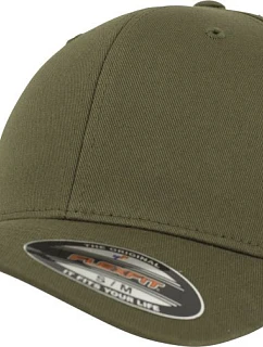 Flexfit 6277 6 Panelová kšiltovka Flexfit Wooly Combed 55.6277 olive