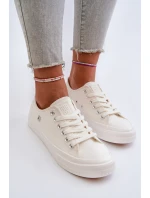 Klasické Dámské Tenisky Big Star NN274285 Bílé Klasické Dámské Tenisky Big Star NN274285 Bílé