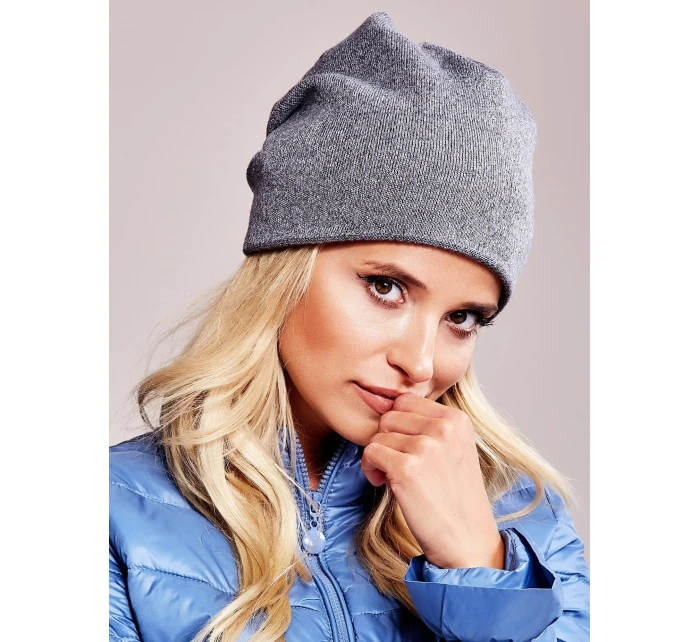 Czapka AT CZ model 19056125 ciemny szary - FPrice