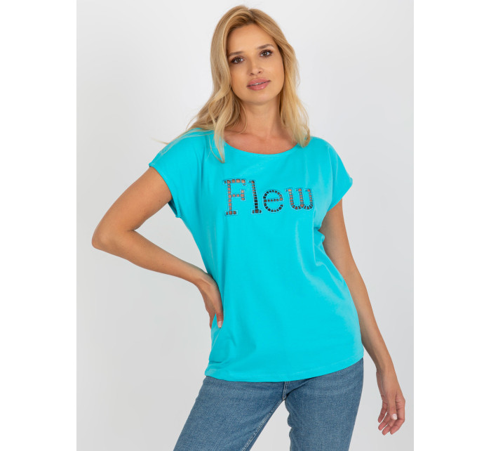 T shirt FA TS 8515.46 niebieski
