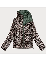Oboustranná prošívaná bunda Goodlookin v khaki kalhotách se stojáčkem (B8579-11) Oboustranná prošívaná bunda Goodlookin v khaki kalhotách se stojáčkem (B8579-11)