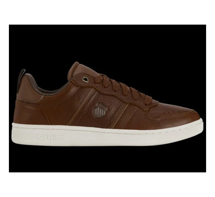 Lozan Match Lux pánské sportovní boty kožené tenisky hnědé (04308-202-M)