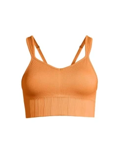 CASALL Bezešvá vycpaná sportovní podprsenka juicy orange