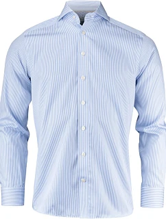 J.Harvest & Frost YB 50 Regular Men Keprová košile s dlouhým rukávem 63.5001 sky blue stripe