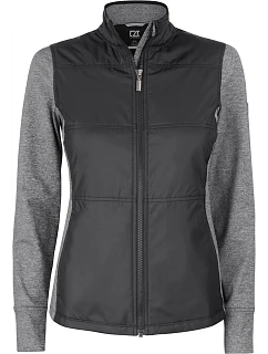 Cutter & Buck Stealth Jacket Women Dámská hybridní strečová bunda 68.1443 black