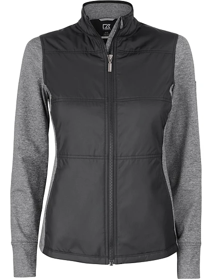 Cutter & Buck Stealth Jacket Women Dámská hybridní strečová bunda 68.1443 black Cutter & Buck Stealth Jacket Women Dámská hybridní strečová bunda 68.1443 black