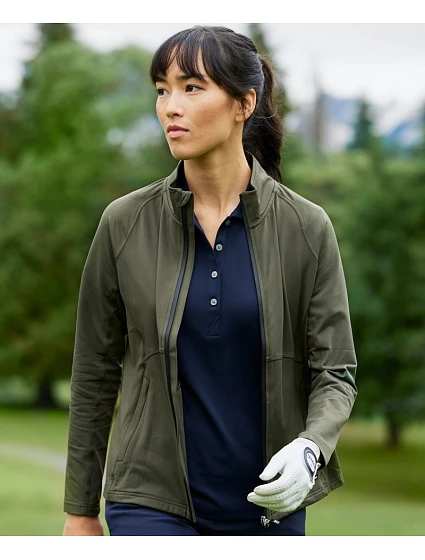 Cutter & Buck Jacket Women Dámská fleecová bunda anthracite melange model 22455112 Cutter & Buck Jacket Women Dámská fleecová bunda anthracite melange model 22455112
