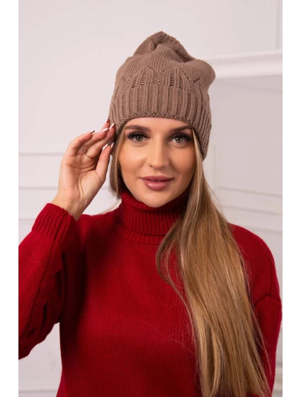 Dámská čepice Irmina K333 mocca Dámská čepice Irmina K333 mocca