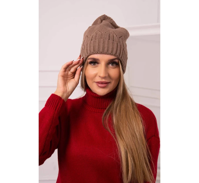 Dámská čepice Irmina K333 mocca Dámská čepice Irmina K333 mocca