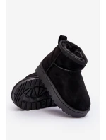 Dětské zimní boty černé model 21639780 - Boto