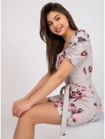 Dámské šaty-LK-SK-508641.29-béžová Dámské šaty-LK-SK-508641.29-béžová