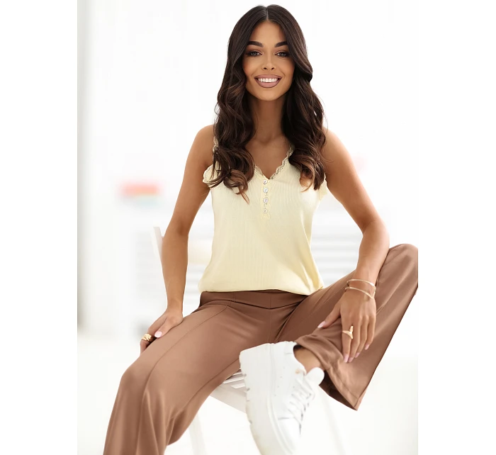 Top MI TP KS 22528.96 světle žlutá