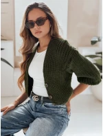 Dámský svetr NUTI zelený FashionStreet MY1672 Dámský svetr NUTI zelený FashionStreet MY1672