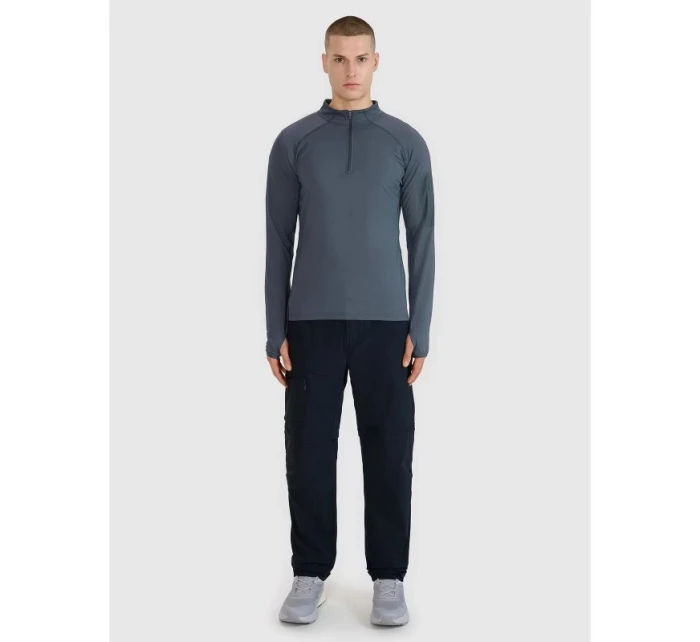 Pánská rychleschnoucí trekingová mikina model 21434374 - 4F Pánská rychleschnoucí trekingová mikina model 21434374 - 4F