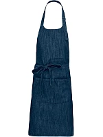 Kariban K 890 Zástěra s laclem "Sommelier" 20.K890 denim