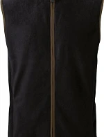 Premier PR 803 Pánská fleecová vesta "Artisan" 39.0803 black/brown