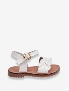 Klasické dětské sandály Bílé Izzy