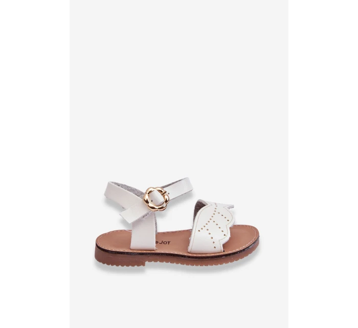 Klasické dětské sandály Bílé Izzy Klasické dětské sandály Bílé Izzy