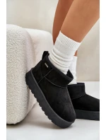 Nízké Sněhové Boty Na Platformě Big Star model 21675281 Černé - Big Star Shoes