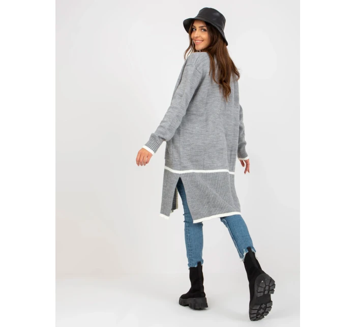 Dámský svetr LC SW 0340 šedý
