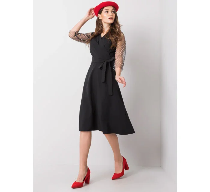 Šaty LK SK 507852.09X černá Šaty LK SK 507852.09X černá