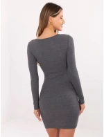 Šaty RV SK 5765.44P tmavě šedá
