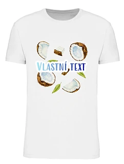 Personalizované dámské tričko s ovocem a textem