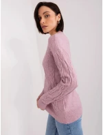 Dámský svetr AT SW 2340.80 Světle fialová - FPrice