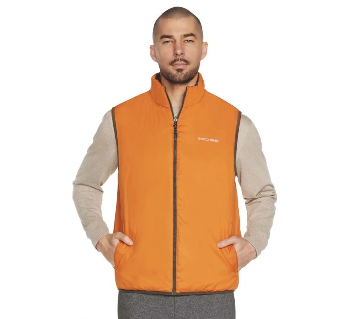 Skechers GO Shield Altitude Oboustranná vesta JA140-BROL Green L Skechers GO Shield Altitude Oboustranná vesta JA140-BROL Green L