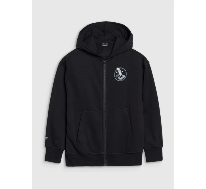 Chlapecká mikina s kapucí model 21435151 - 4F Chlapecká mikina s kapucí model 21435151 - 4F