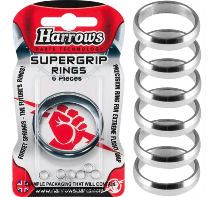 Sada náhradních kroužků Supergrip (6 ks) HS-TNK-000013262 Sada náhradních kroužků Supergrip (6 ks) HS-TNK-000013262