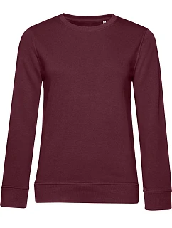B&C Inspire Crew Neck /women_° Dámská mikina 01.W32B burgundy