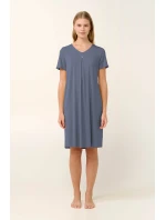 Letní noční košile se záhyby model 20893968 - Vamp