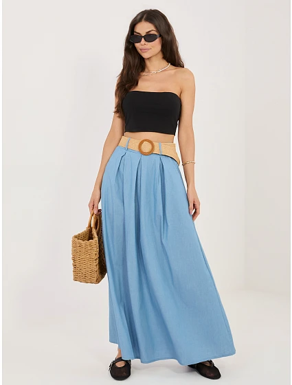 Sukně MI SD A308911.05 světle modrá Sukně MI SD A308911.05 světle modrá