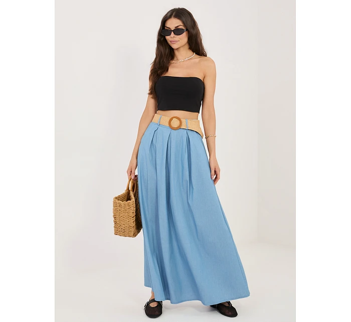 Sukně MI SD A308911.05 světle modrá Sukně MI SD A308911.05 světle modrá