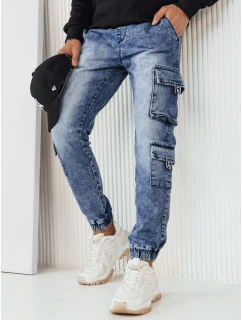 Pánské bojové kalhoty modré model 21974538 - Dstreet