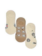 Dámské ponožky baleríny WiK Motýl wz.029 Medvídci, Mix A'3 Dámské ponožky baleríny WiK Motýl wz.029 Medvídci, Mix A'3